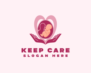 Pediatrician Care Pregnancy logo design