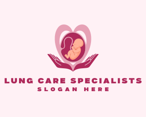 Pediatrician Care Pregnancy logo design