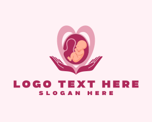 Maternity - Pediatrician Care Pregnancy logo design