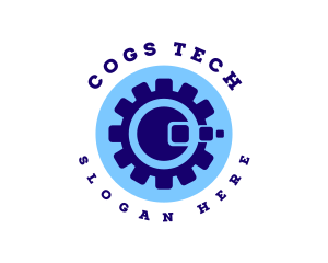 Mechanic Cog Gear logo design