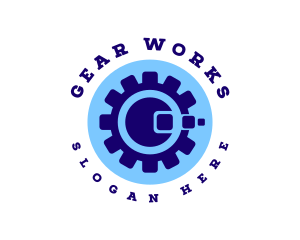 Mechanic Cog Gear logo design