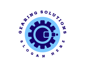 Mechanic Cog Gear logo design