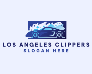 Car Wash Cleaning Logo