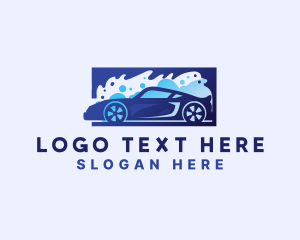 Car - Car Wash Cleaning logo design