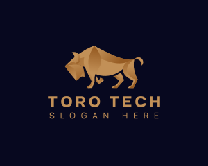 Toro - Bison Agency Animal logo design