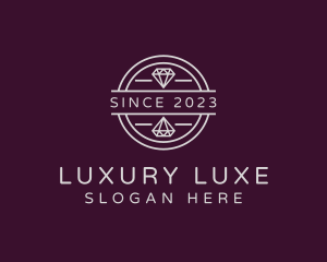 Luxury Diamond Jewelry  logo design