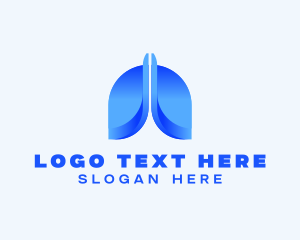Health Care - Respiratory Lungs Clinic logo design