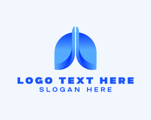 Respiratory - Respiratory Lungs Clinic logo design