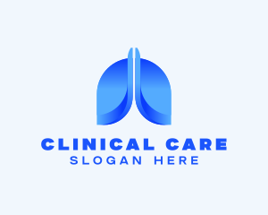 Respiratory Lungs Clinic logo design