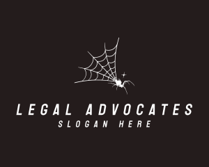 Arachnid Spider Web Logo