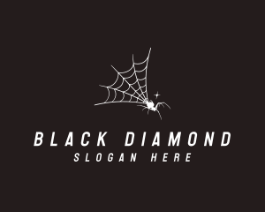 Arachnid Spider Web logo design