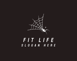 Spider Web - Arachnid Spider Web logo design