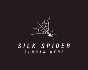 Tarantula - Arachnid Spider Web logo design
