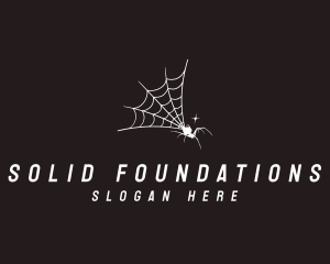 Arachnid - Arachnid Spider Web logo design