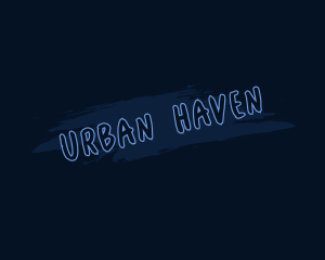 Urban Graffiti Wordmark logo design