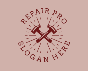 Fix - Hipster Hardware Hammer logo design