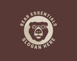 Bear - Bear Eyeglass Eyewear logo design