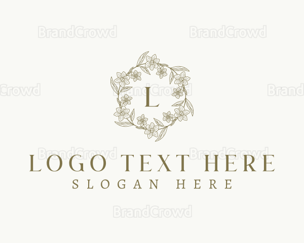 Beauty Floral Ornament Logo