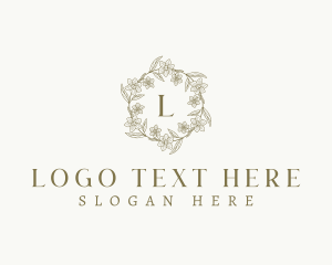 Beauty Floral Ornament logo design