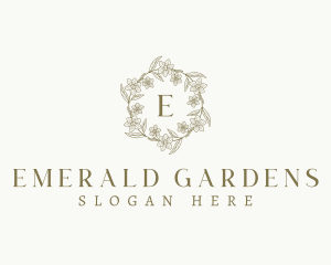 Beauty Floral Ornament logo design