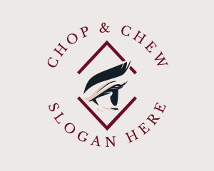 Chic - Eyebrow Eyelashes Salon logo design