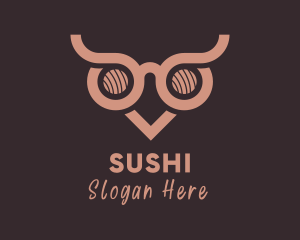 Owl Sushi Restaurant logo design