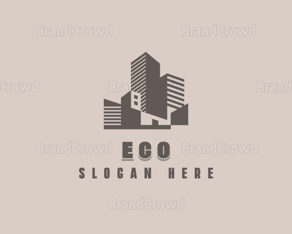 Condominium Tower Property Logo