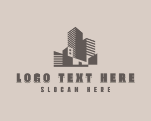 High Rise - Condominium Tower Property logo design