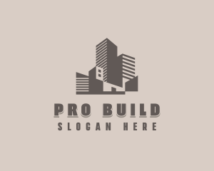 Condominium Tower Property logo design