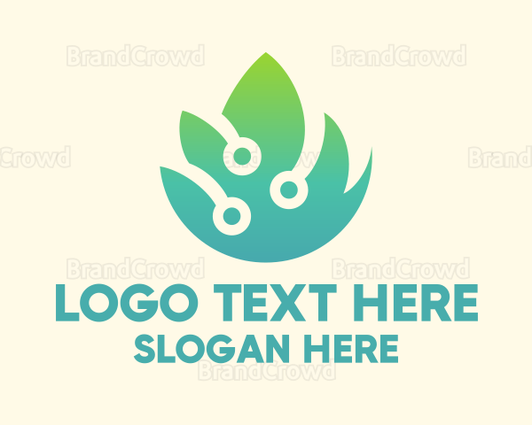 Eco Friendly Technology Logo