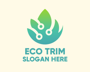 Eco Friendly Technology  logo design