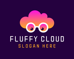 Internet Savvy Cloud logo design