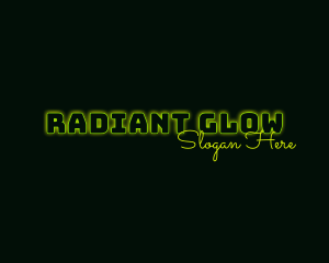 Glow - Neon Glow Business logo design