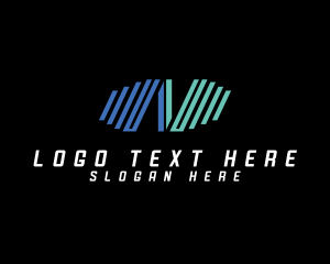 Line - Technology Business Line logo design