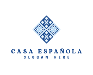 Spanish - Spanish Tile Flooring logo design