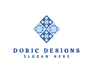 Spanish Tile Flooring logo design