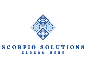 Spanish Tile Flooring logo design