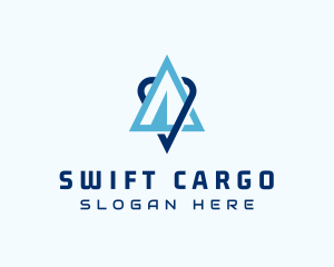 Shipping - Arrow Logistic Shipping logo design