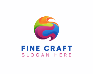 Creative Painting Sphere logo design