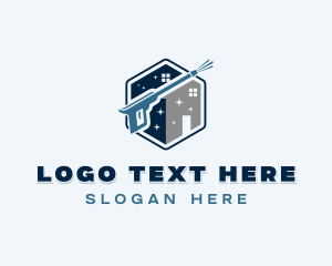 Cleaner - Pressure Washing Cleaner logo design