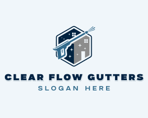 Pressure Washing Cleaner logo design