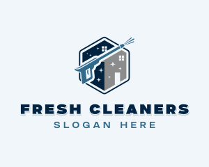 Pressure Washing Cleaner logo design