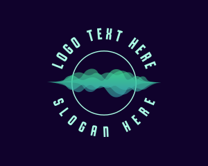 Record - Music Sound Streaming logo design