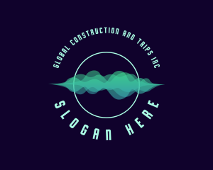 Record Label - Music Sound Streaming logo design