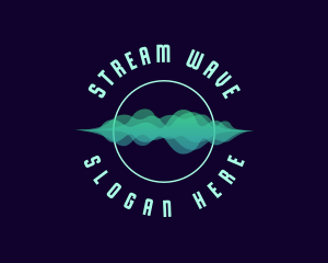 Streaming - Music Sound Streaming logo design