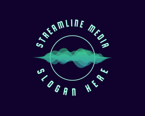 Streaming - Music Sound Streaming logo design