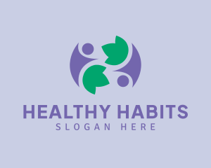 Herbal Lifestyle Human logo design