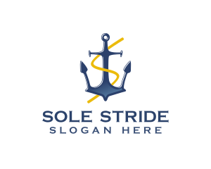 Letter S Sea Ship Company logo design