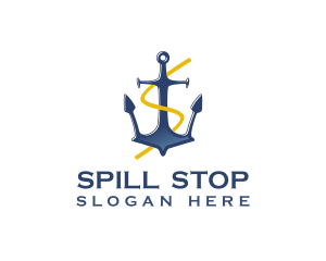 Letter S Sea Ship Company logo design