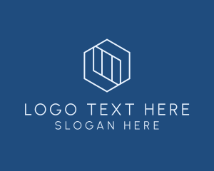 Financial - Minimalist Professional Hexagon logo design